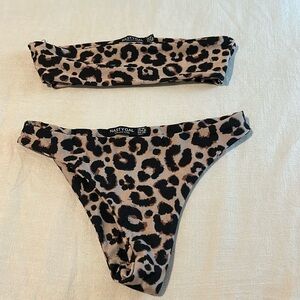 Nasty gal cheetah bikini